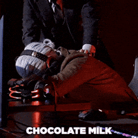 Sobbing Chocolate Milk GIF