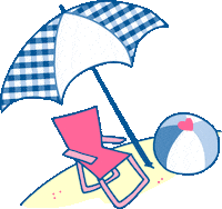 Summer Chair Sticker by Bath & Body Works