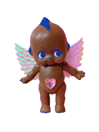 EganStreetDesign valentine valentines day angel valentines Sticker