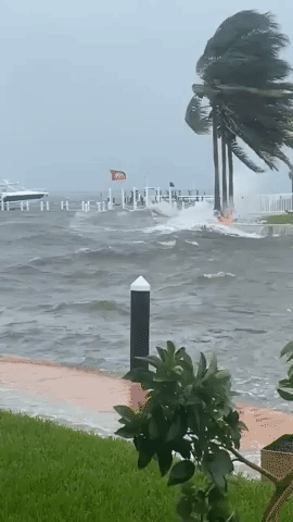 Tropical Storm Eta Brings Strong Storm Surge to Florida's West Coast