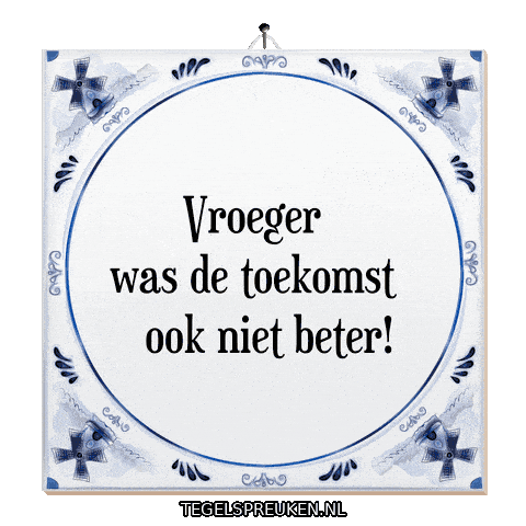 Humor Spreuk Sticker by Tegelspreuken.nl