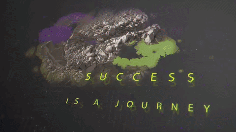 motion graphics 3d logo GIF