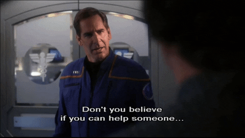 Jetnosfreak giphyupload star trek enterprise hippocrates dr phlox GIF