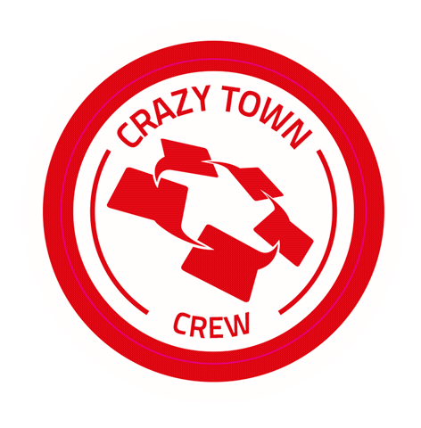 crew crazy town Sticker