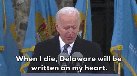 Joe Biden Delaware GIF by GIPHY News