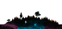 swipe up into the woods Sticker by Noisily Festival