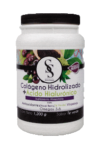 SILVIASTRAUSSMX acai acido hialuronico avena te verde Sticker