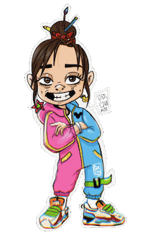 Hallo Good Morning Sticker