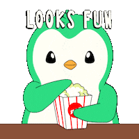 Film Popcorn Sticker by Abster