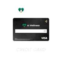 Credit Card Sticker by AIWellness