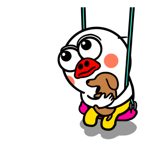 Sad Dog Sticker by kwaesam