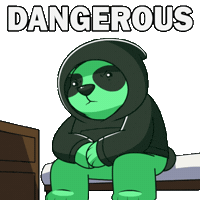 Serious Locked In Sticker by SuperVerse