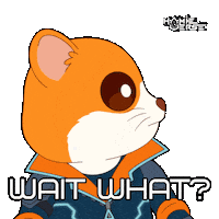 Confused Wait What Sticker by Hamieverse