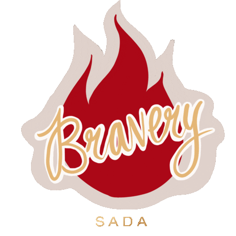 On Fire Sticker by SADA BY CATHY SHARON