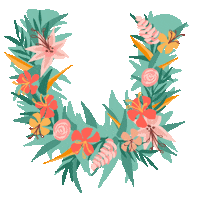Flowers Shop Small Sticker by dolkii
