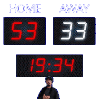 33 Away Sticker