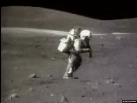 astronaut GIF