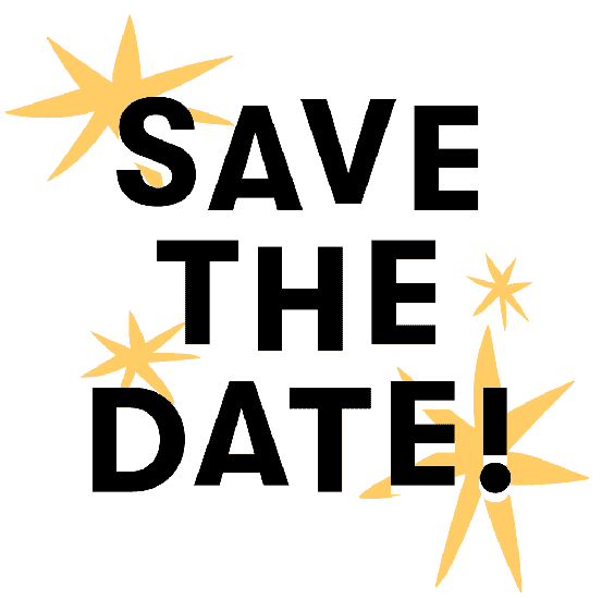 Save The Date Launch Sticker by Erstwilder