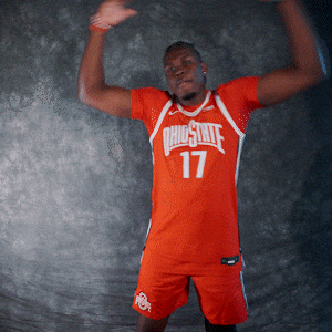 Pump Up Basketball GIF by Ohio State Athletics