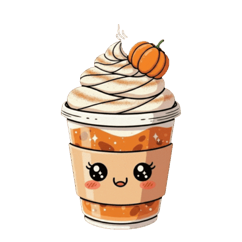 Iced Coffee Christmas Sticker