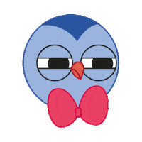 Springring cartoon friends school animal Sticker