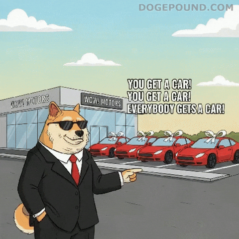 Shiba Inu Car GIF by Doge Pound
