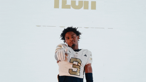 Georgia Tech Football Sport GIF by Georgia Tech Yellow Jackets