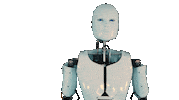 Robot Cyborg Sticker by DutchEyeMedia