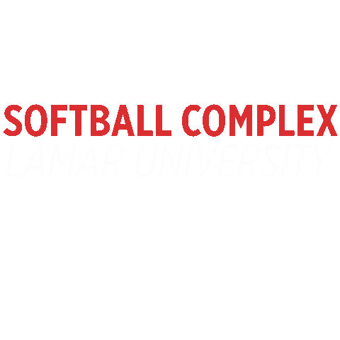 Texas Softball Sticker by Lamar University