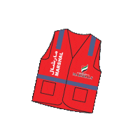 Volunteer Sticker by Emirati Marshals