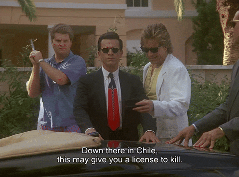 James Bond Chile GIF by Goldmaster