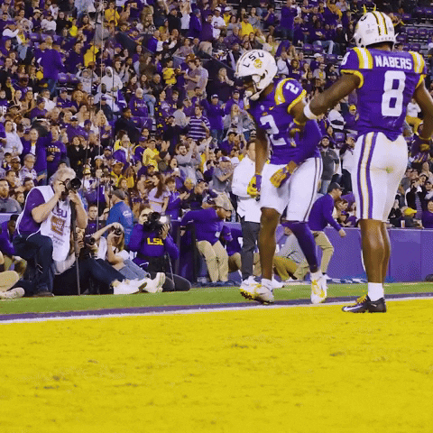 College Football Dance GIF by LSU Tigers