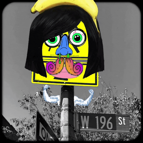 ReadingStreetSigns giphyattribution street sign readingstreetsigns dustinleecarlton GIF