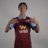 officialburnleyfc football food hungry eating GIF