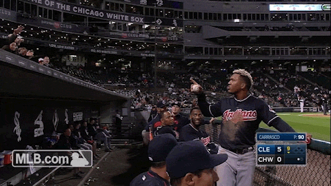 crowd points GIF by MLB