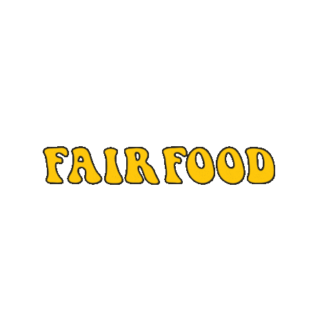 Fair Food Sticker by Maeve Chocolate