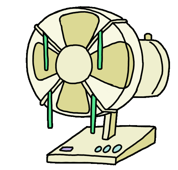 Yeti Ventilator Sticker by YK Animation Studio