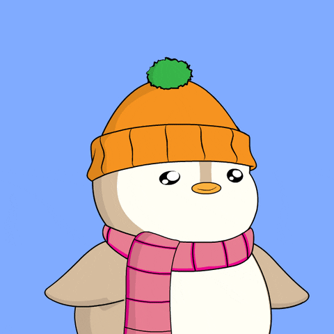 Snow Day GIF by Pudgy Penguins