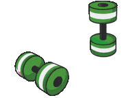 confef verde musculacao abril ta pago Sticker