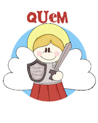 Sao Miguel Jesus Sticker by ateliermaosdemaria