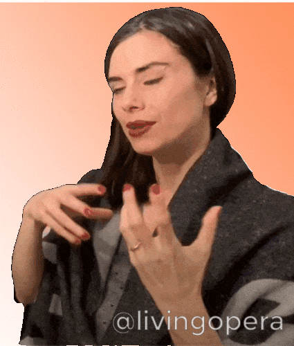 livingopera air quotes living opera livingopera soula parassidis GIF