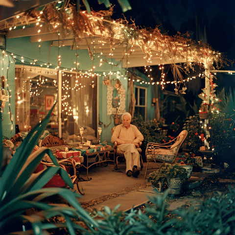 echo_echo_studio christmas holidays ai california GIF