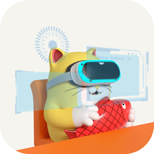 Cat Slacking GIF by Liberty Cats Emojis