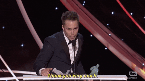 thank you very much GIF by SAG Awards