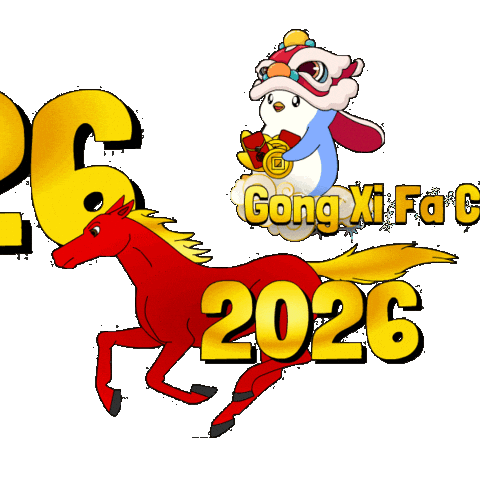 Chinese New Year Penguin Sticker by Pudgy Penguins