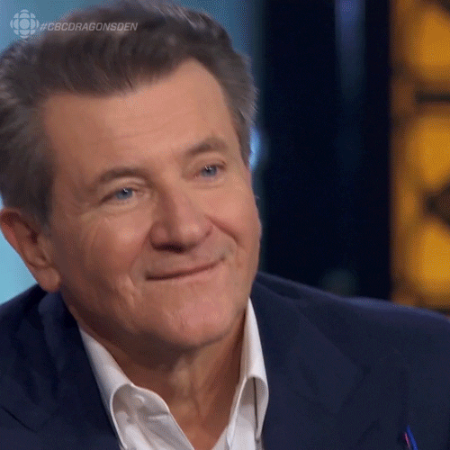 Happy Robert Herjavec GIF by CBC