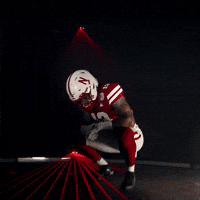 Lets Go Football GIF by Huskers