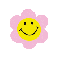 Happy Pink Sticker