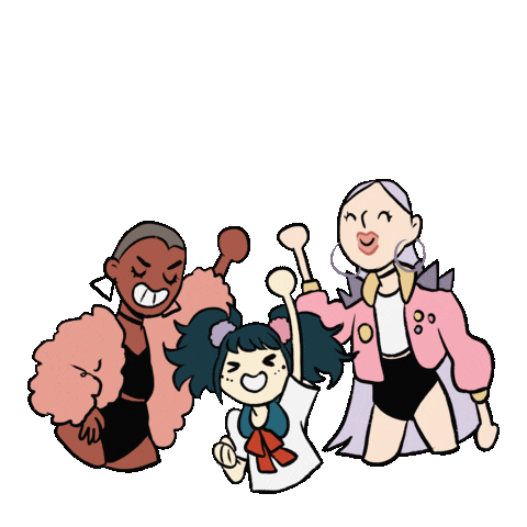 aliceeberti giphyupload girl power neon brothers aliceeberti Sticker