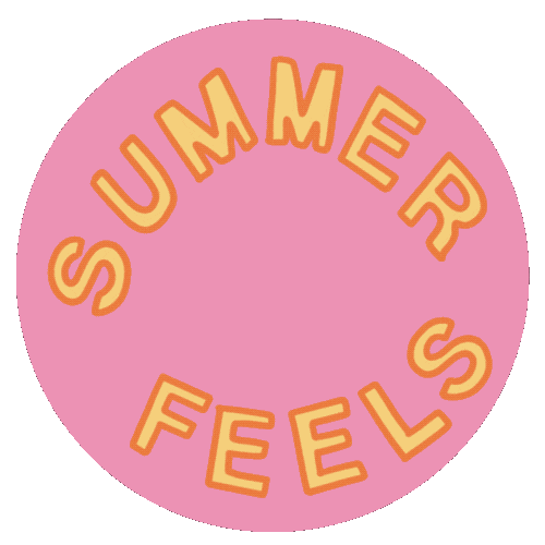 Summer Feels Sticker